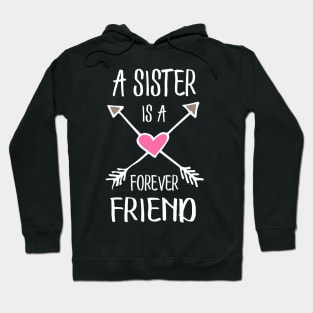 A sister is a forever friend. Hoodie